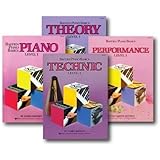 Bastien Piano Basics Level 1 - Learn to Play Four Book Set - Includes Level 1 Piano, Theory, Technic, and Performance Books