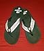 Snazzy Sports Co. Baseball Seam Flip Flops Medium (7-8)