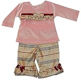 Haute Baby Silk Pant Set