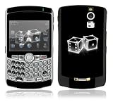 Crystal Dice Design Decal Skin Sticker for BlackBerry Curve 8350i Cell Phone