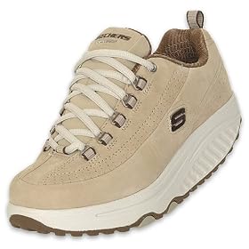Buy SKECHERS Ladies Shape-Ups Optimize Walking Shoes, Stone by Skechers