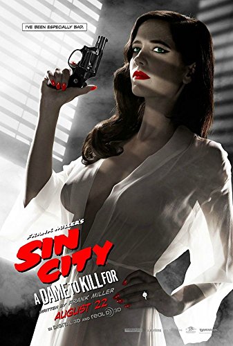 Bingirl A1723 2014 Sin City A Dame to Kill for Poster Eva Green Sexy 16x24 Canvas Print