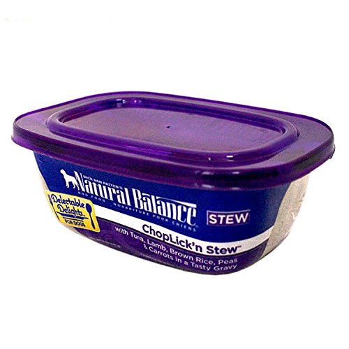 Natural Balance Delectable Delights ChopLick'n Dog Stew, Pack of 12