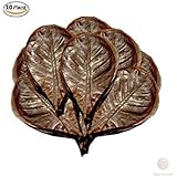 SunGrow Giant Catappa Leaves x 10 pcs - Sun Baked Leaves to Breed Live Aquarium Fish & Shrimp