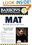 Barron's MAT: Miller Analogies Test