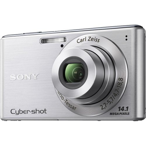 Sony Cyber-Shot DSC-W530 14.1 MP Digital Still Camera with Carl Zeiss Vario-Tessar 4x Wide-Angle Optical Zoom Lens and 2.7-inch LCD (Silver)