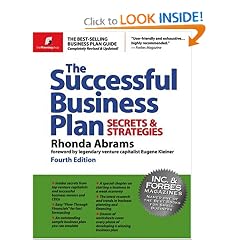 The Successful Business Plan, 4th Edition: Secrets and Strategies (Successful Business Plan Secrets and Strategies)