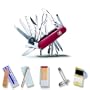 Victorinox Swiss Army Swiss Champ SOS Set Pocket Knife (Red)