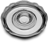Wilton Armetale Queen Anne Chip & Dip