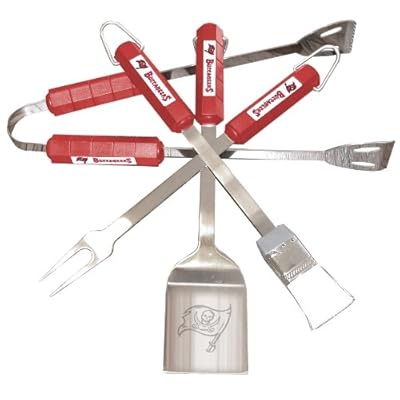 NFL Tampa Bay Buccaneers 4-Piece Barbecue Set