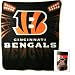 Cincinnati Bengals Super Soft Fleece Blanket (Dimensions 50