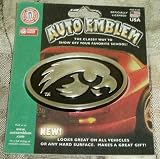 Iowa Hawkeyes Chrome Auto Emblem