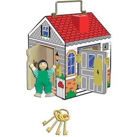 <b>Melissa & Doug Deluxe Wooden Doorbell House</b>