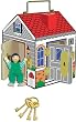 Melissa & Doug Deluxe Wooden Doorbell House Melissa & Doug Deluxe Wooden Doorbell House