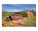 Abandoned Car and Old West Stone House Photographic Poster Print by Jon Orsatti, 10x8
