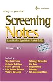 Screening Notes: Rehabilitation Specialist's Pocket Guide (Davis Notes)