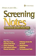 Screening Notes: Rehabilitation Specialist's Pocket Guide (Davis Notes)