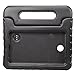 NEWSTYLE Shockproof Light Weight Kids Case with Protection Cover Handle and Stand for Samsung Galaxy Tab 4 7-inch, SM-T230, SM-T231, SM-T235 - Black (Not Fit Other Models)