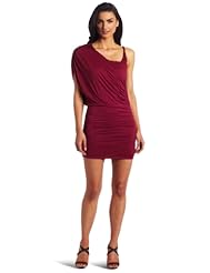 Spandex/Viscose One Shoulder Tunic/Mini Dress 