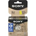 Sony 80 Minute MiniDisc MD Premium Gold (5 Pack)