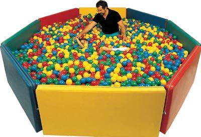 Large Sensory Balls, (73mm) red, 250/case