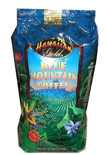 Hawaiian Gold Blue Mountain Coffee Blend 2.5 Pounds by Hawaiian Gold