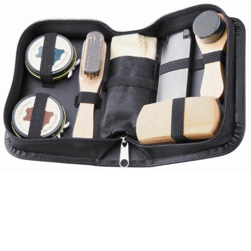 Becker Manicure Collection Lederpflege Set Lederpflege Set 7-teilig Tasche mit Rei&szlig;verschl Preisvergleich