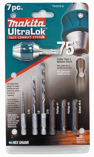 Tools: Makita 784873 A Ultralok 7 Piece Drilling and Driving Set