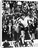 Canvas Prints of ENGLAND SOCCER MATCH. Jim Giles (left) of Charleston FC and Ian Porterfield of from Granger Art on Demand