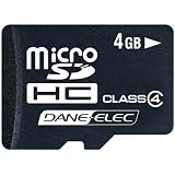 Dane-Elec 4GB Micro SD Memory Card - DA-SDMC-4096-D