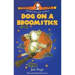 Dog on a Broomstick
