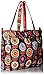 Ju-Ju-Be Super Be Zippered Tote Diaper Bag, Dancing Dahlias