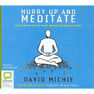 Hurry Up and Meditate: Your Starter Kit for Inner Peace and Better Health by David Michie and Nicholas Bell