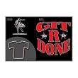 Larry The Cable Guy Git-R-Done PBR Black T-Shirt