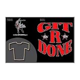 Larry The Cable Guy Git-R-Done PBR Black T-Shirt