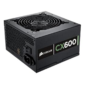 Corsair Builder Series CX600 600 watt 80 Plus Certified Power Supply Compatible with Intel and AMD Platforms ATX 700... by 
