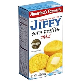 Jiffy Corn Muffin Mix, 8.5 oz (Pack of 12)