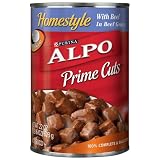 Alpo Dog Food, Prime Cuts with Beef, 22 oz (Pack of 12) by Groceries To Your Door