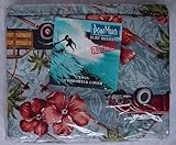 DEAN MILLER Twin Bed Comforter Cover Bedding SURF SAFARI