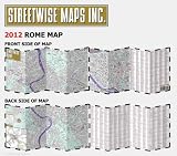 Streetwise Rome Map - Laminated City Center Street Map of Rome, Italy - Folding pocket size travel map with metro map, subway