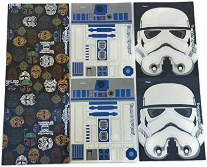 Trapper Keeper Star Wars 2-Pocket Folders by Mead, Assorted Designs, 6 Pack