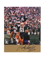 Rudy Ruettiger Carry Off Vertical 8x10 Photo (Signed in Black)