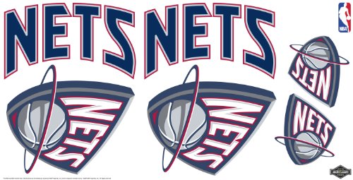 Skinit NBA New Jersey Nets Skinit Car Decals Medium - 49-by-25-Inch