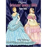 Elegant Debutante Gowns of the 1800s Paper Dolls