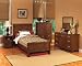Bedroom Furniture Set 1 in Cherry - Crosstimbers