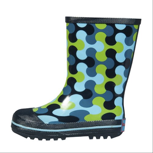 RanyZany Playful Puzzle Rain Boots For Boys