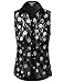 Awesome21 Women's Dip Hem Sleeveless Shirts