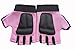 CFF Pink Nylon Mesh Weightlifting Gloves w/Rubber Grip - Cross Training, MMA, Boxing, Strongman