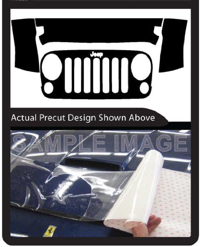 Jeep Wrangler Sport S (2011-2012) 3M Clear Bra Paint Protection Film Kit
