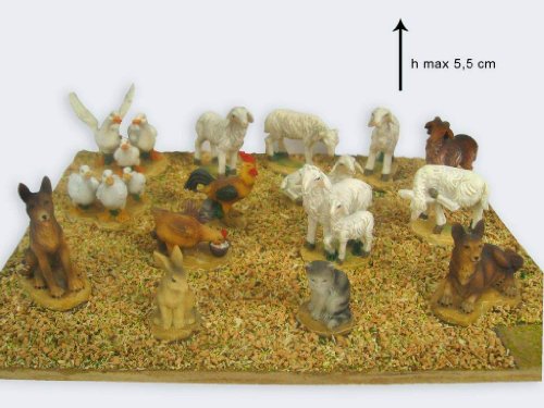 Animali Presepe 15 pz.